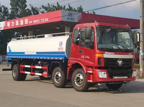 福田歐曼小三軸20噸灑水車