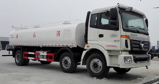 福田歐曼小三軸20噸灑水車