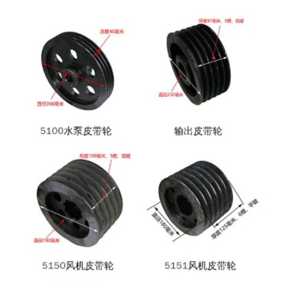 中聯(lián)環(huán)衛(wèi)車水泵和風(fēng)機皮帶輪