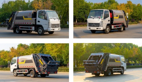 5.3方凱馬K3壓縮垃圾車_凱力風(fēng)牌KLF5041ZYSK6型壓縮式垃圾車