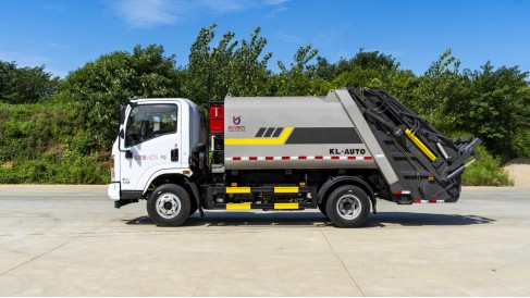 10.5方東風(fēng)華神T1壓縮垃圾車_凱力風(fēng)牌KLF5121ZYSE6型壓縮式垃圾車