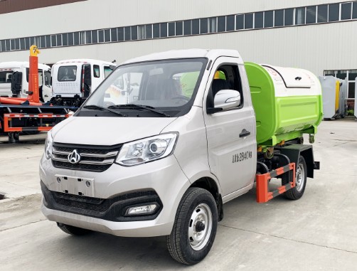 河北長安(后單輪)勾臂垃圾車
